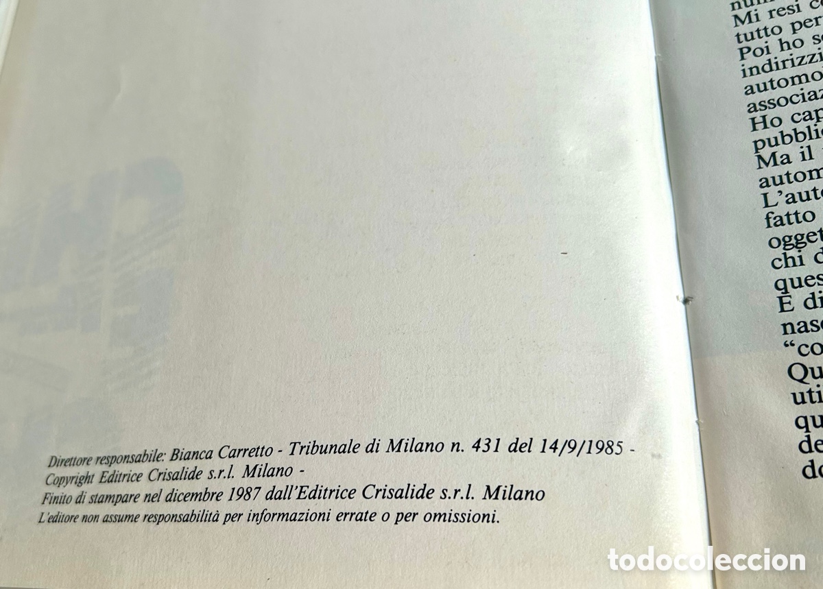 Coches: CHI E CHI DELL AUTO. 1988 - Foto 3