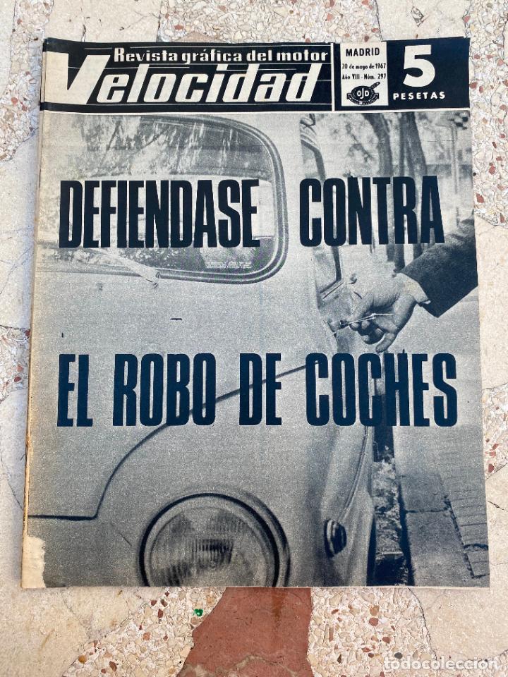 Auto: VELOCIDAD N&ordm; 297. ROBOS DE COCHES. MUERTE DE LORENZO BANDINI. MOTOCICLISMO MADRILE&Ntilde;O.
