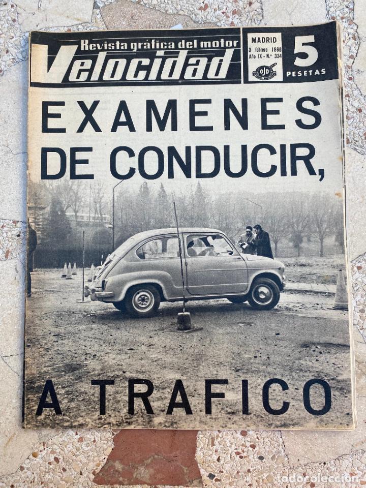 Autos: VELOCIDAD N&ordm; 334. MODELO 1500. FIRMADO POR DAVID STONE. ALPINE. RALLYE DE MONTECARLO