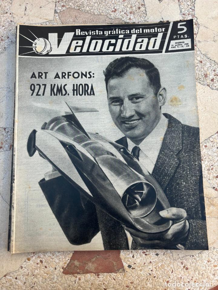 Autos: VELOCIDAD N&ordm; 218. ART ARFONS. FIAT 600-D. FERRARI 330 GT. LANCIA-FULVIA SPIDER. AUTO UNION AUDI.
