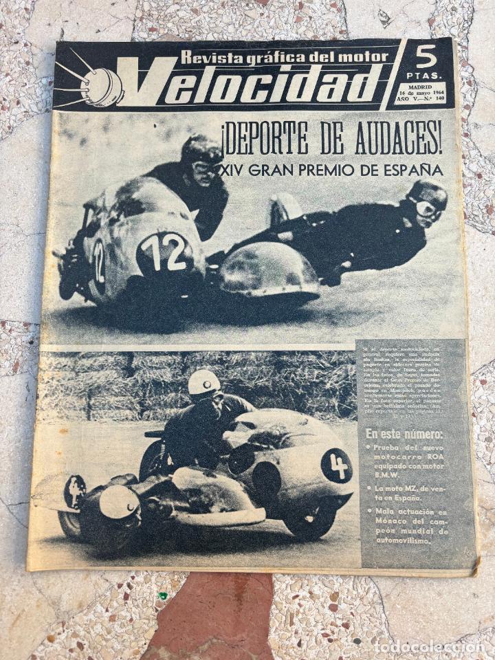 Auto: VELOCIDAD N&ordm; 140. MOTOCARRO ROA. MOTO MZ. RAMBLER TABPON. AMERICAN MOTORS. GOGGOMOBIL.