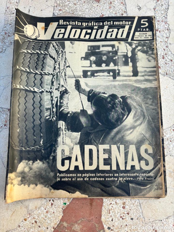 Cars: VELOCIDAD N&ordm; 74. CADENAS PARA LAS RUEDAS. BRM VEDETTE. JACK BRABHAM Y COOPER. FORMULA JUNIOR.