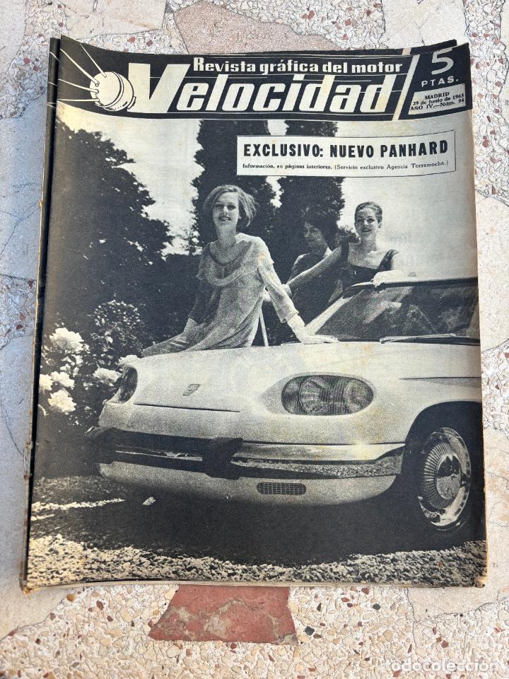 Cars: VELOCIDAD N&ordm; 94. NUEVO PANHARD. JIM CLARK. GURNEY. RALLYE MOSA. SAEZ DE BURUAGA-LORENTE.