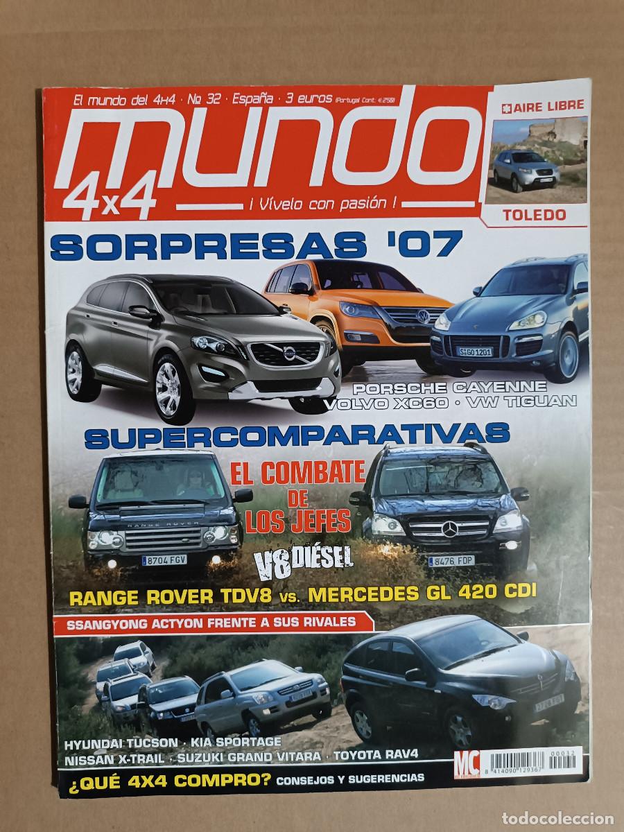 Coches: REVISTA MUNDO 4X4 N&ordm; 32. PRU: SSANGYHONG REXTON II 270 XVT.COMP:MERCEDES BENZ GL 420 CDI Y ROVER TDV