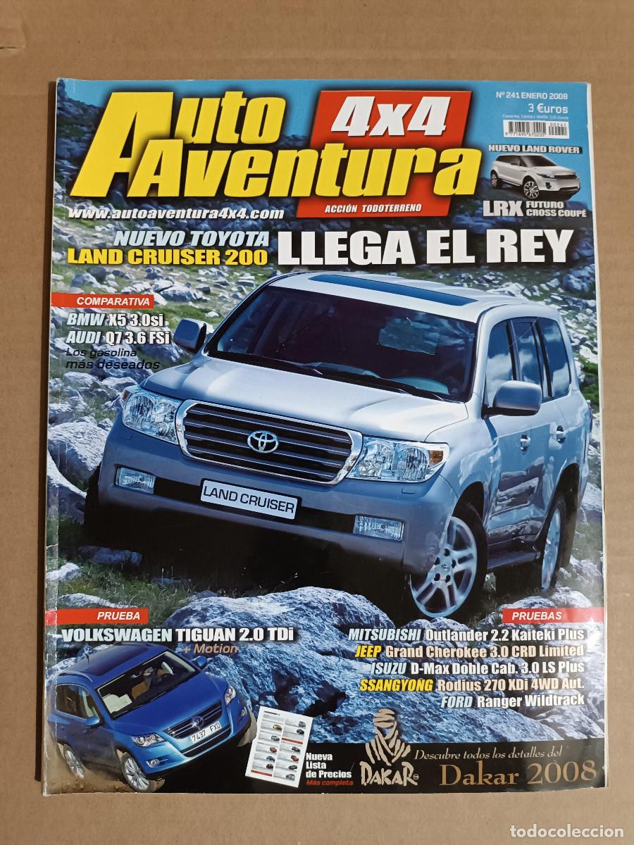 Coches: REVISTA AUTO AVENTURA N&ordm; 241 A&Ntilde;O 2008. COMP: AUDI Q7 3.6 FSI Y BMW X5 3.0SI.