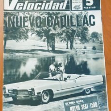 Coches: REVISTA GRÁFICA DEL MOTOR VELOCIDAD Nº 314 - 1 SEPTIEMBRE 1967 - NUEVO CADILLAC - RO-80 NSU