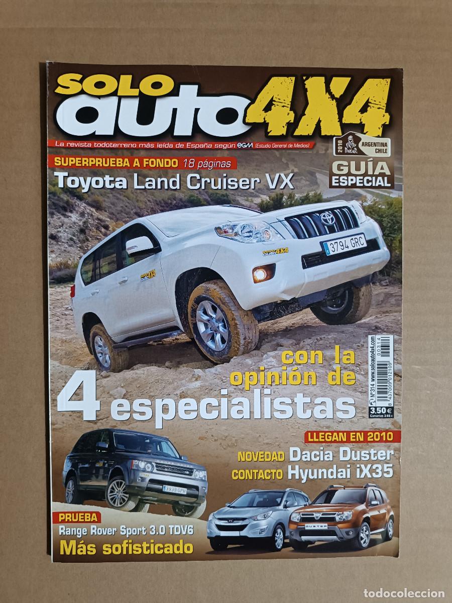 Coches: REVISTA SOLO AUTO 4X4 N&ordm; 314. PRU: TOYOTA LAND CRUISER 3.0 D-4D VX AUT. MAZDA CX-7 2.2 CRTD LUXURY.
