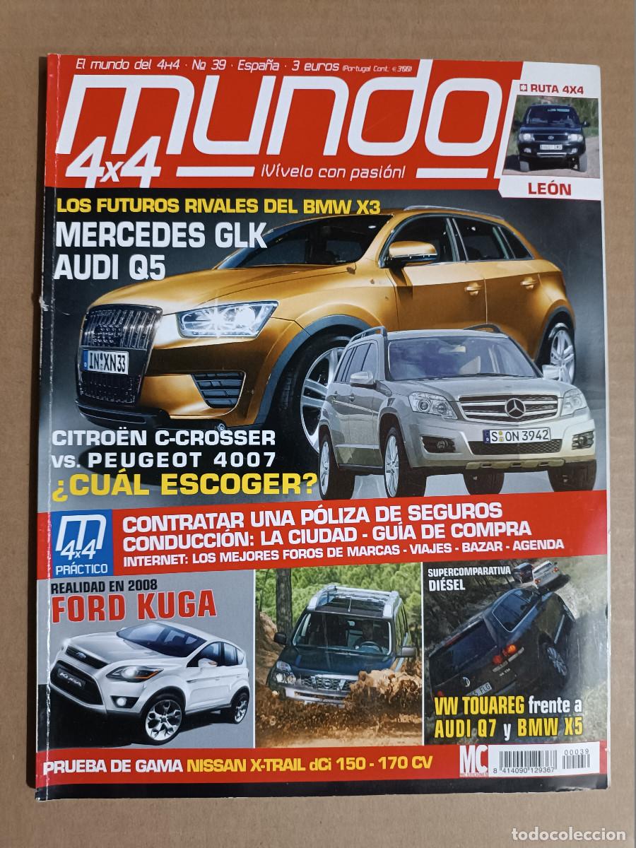 Coches: REVISTA MUNDO 4X4 N&ordm; 39 PRU: NISSAN X-TRAIL 2.0 DCI.COMP: VW TUAREG V6 TDI, BMW X5 3.0 Y AUDI Q7 3.0