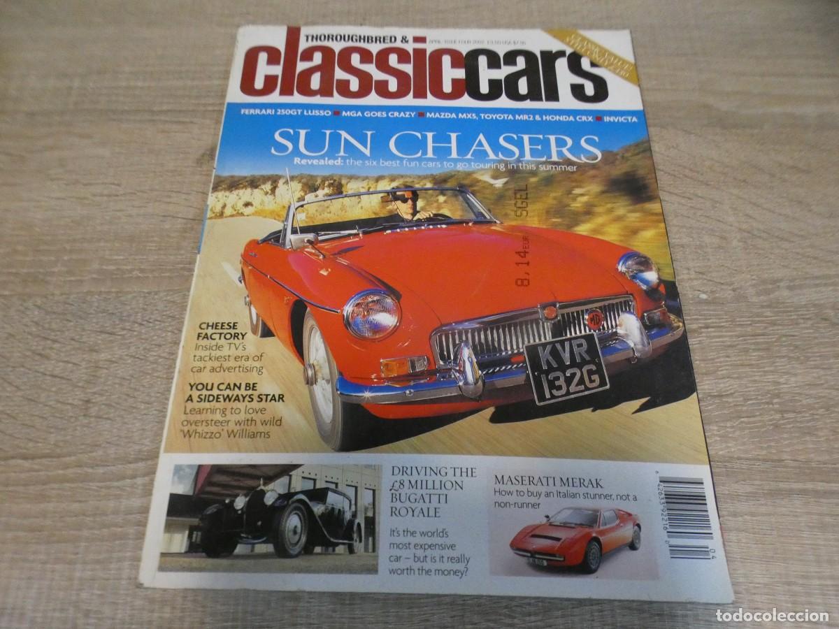 Coches: ARKANSAS1980 MOTOR ESTADO DECENTE REVISTA CLASSIC CARS APRIL 2002 INTERNATIONAL EDITION EN INGLES