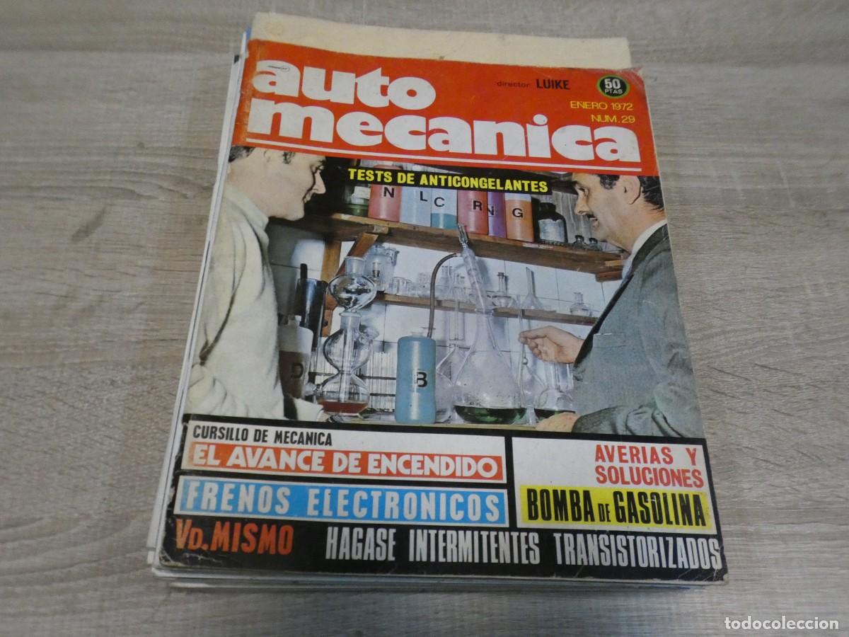 Cars: ARKANSAS1980 MOTOR ESTADO DECENTE REVISTA AUTO MECANICA ENERO 1972 NUM 29