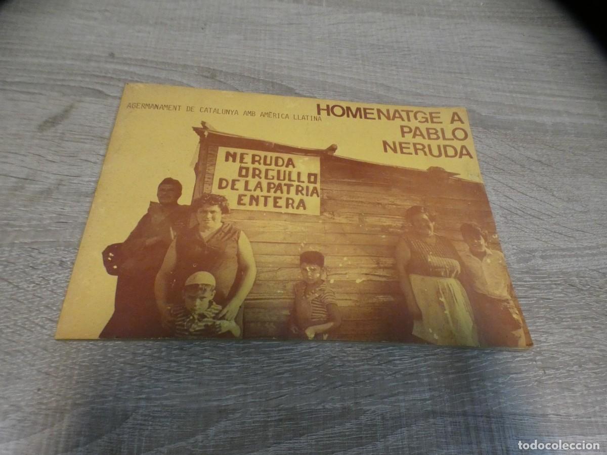Coches: ARKANSAS1980 BELLAS ARTES LIBRO HOMENATGE A PABLO NERUDA EN CATALAN CA 1973