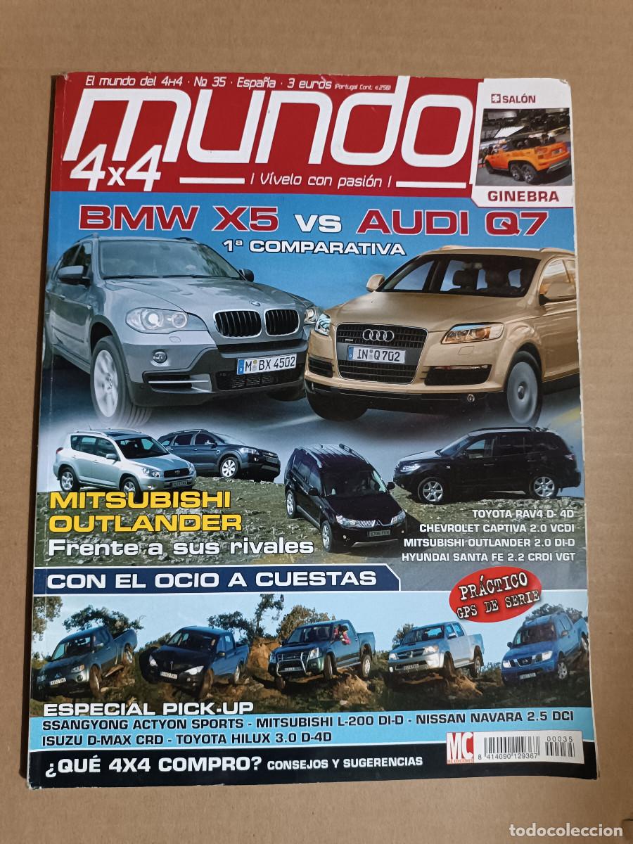 Coches: REVISTA MUNDO 4X4 N&ordm; 35. PRU: RANGE ROVER SPORT TDV8 HSE. COMP: BMW X5 4.8I Y AUDI Q7 4.2 FSI.