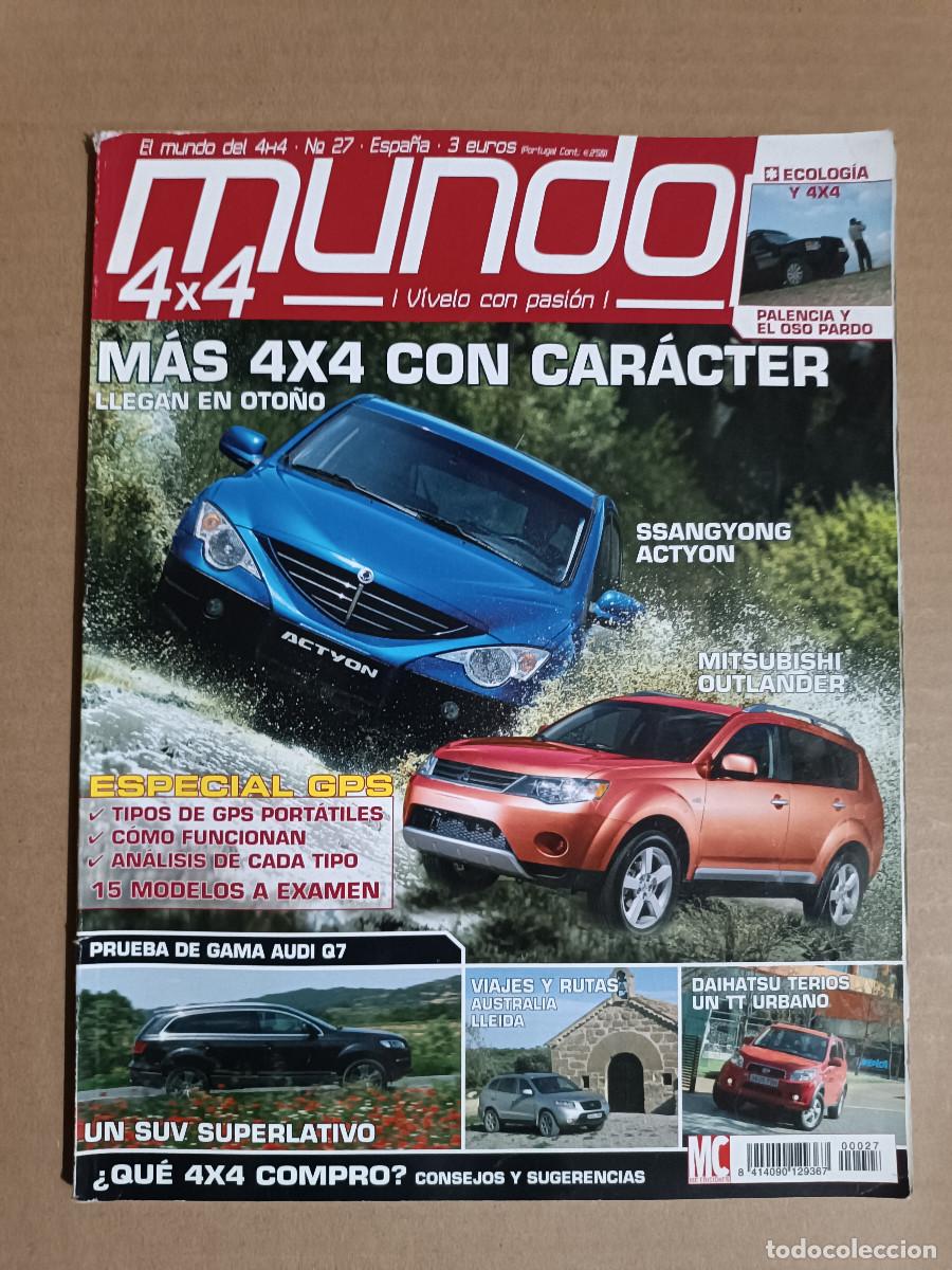 Coches: REVSITA MUNDO 4X4 N&ordm; 27. PRU:; NISSAN PATHINDER LE AUTO. DAIHATSU TERIOS SX 1.5 105 CV. AUDI Q7 3.0