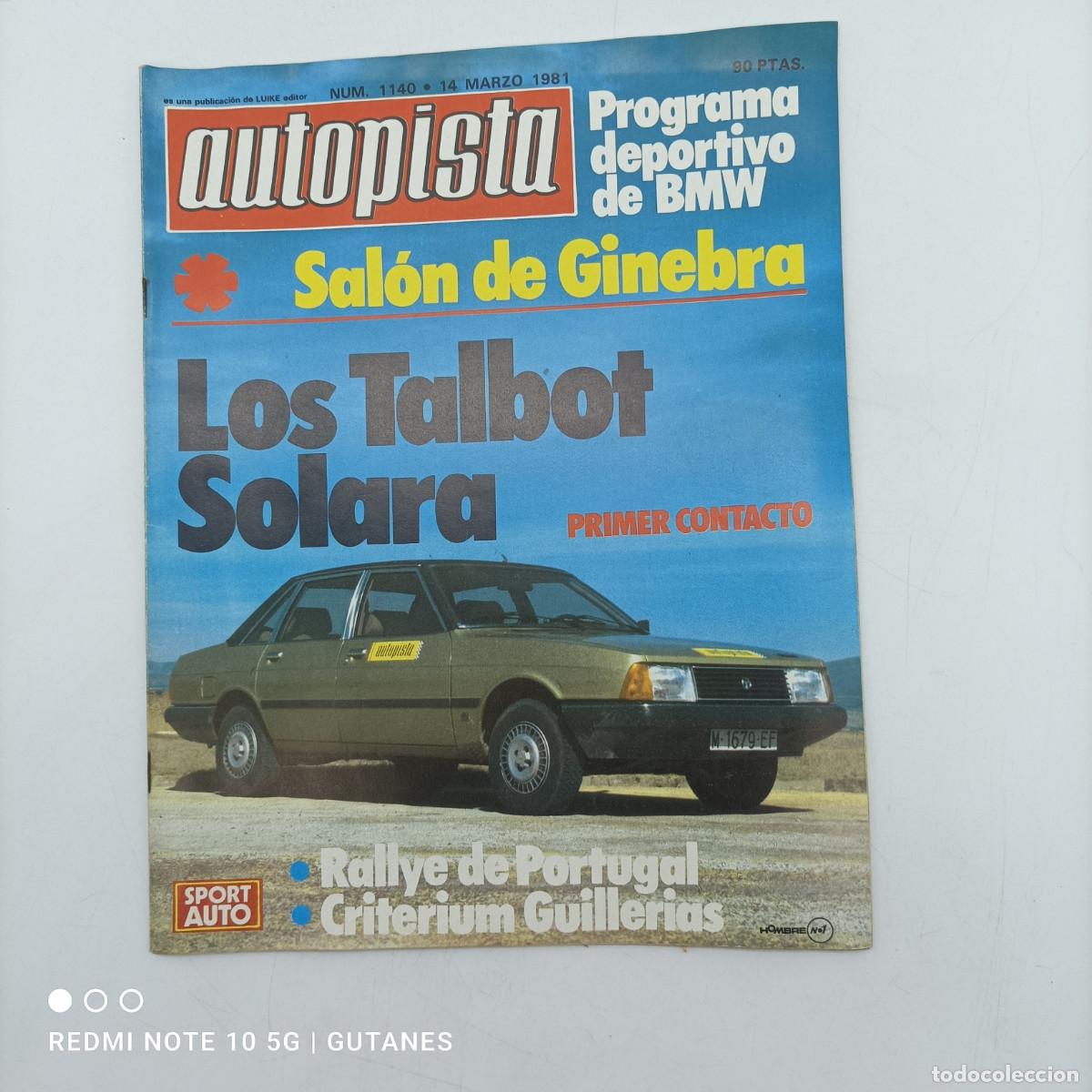 Coches: AUTOPISTA N.1140 - Foto 1