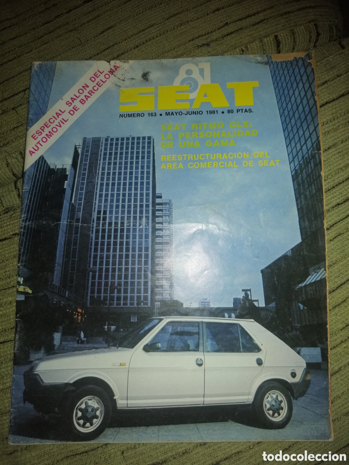 Auto: Revista SEAT 81 n&uacute;mero 163 mayo-junio 1981