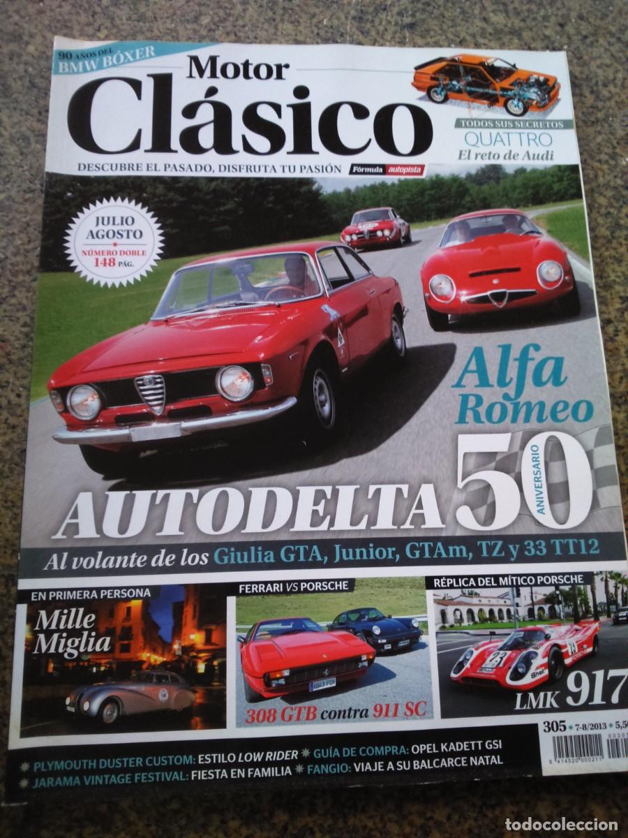 Auto: REVISTA MOTOR CLASICO -- N&ordm; 305 -- ALFA ROMEO -- 2013 --