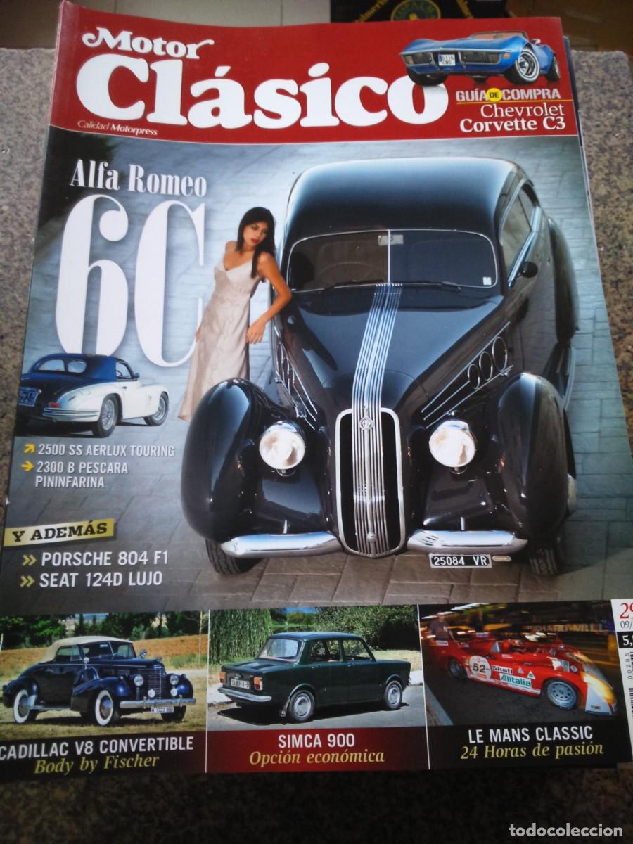 Auto: REVISTA MOTOR CLASICO -- N&ordm; 295 -- ALFA ROMEO 6C -- 2012 --
