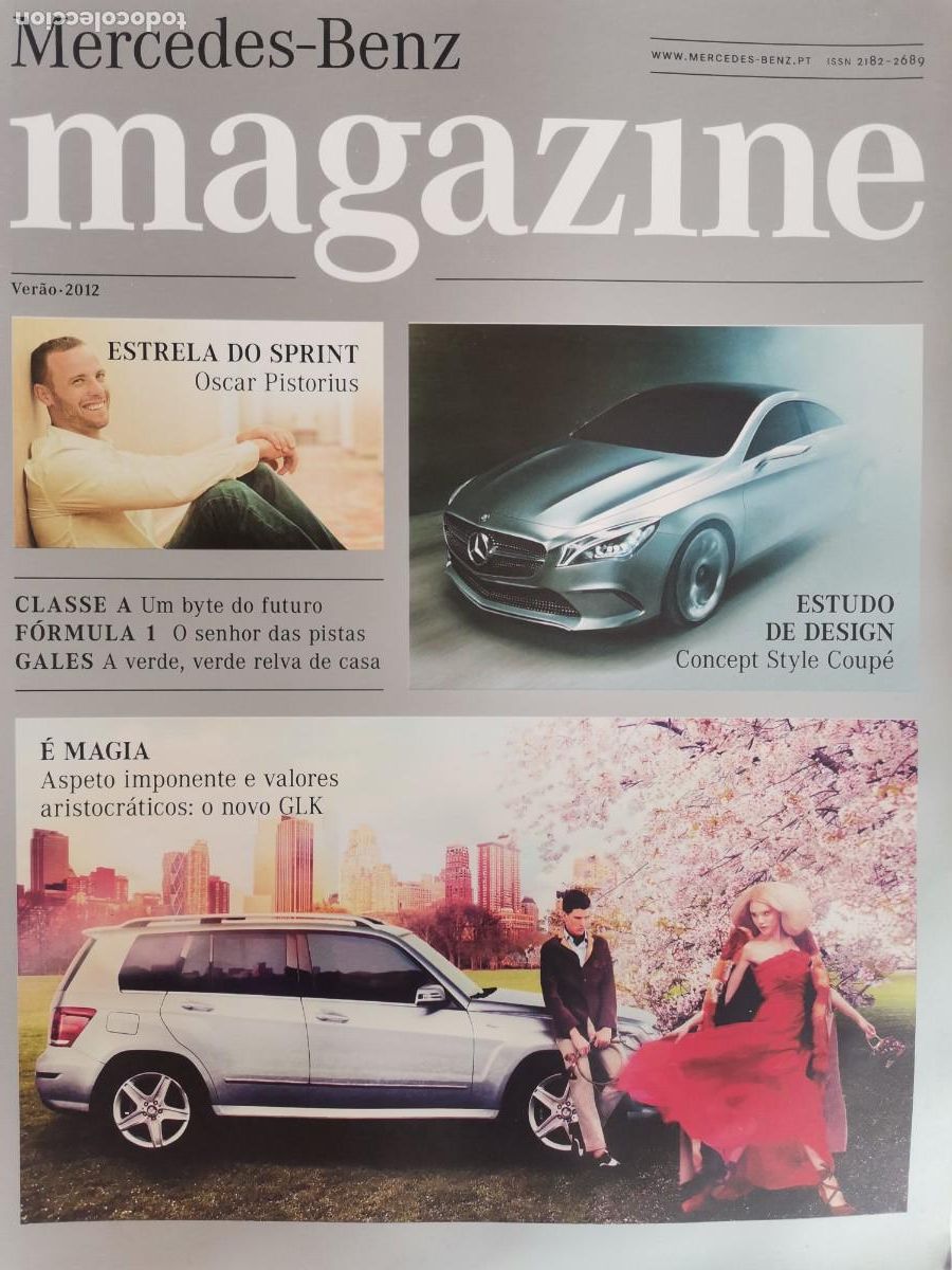 Coches: 2012 REVISTA MERCEDES BENZ CLASSIC - CLK - FORMULA 1