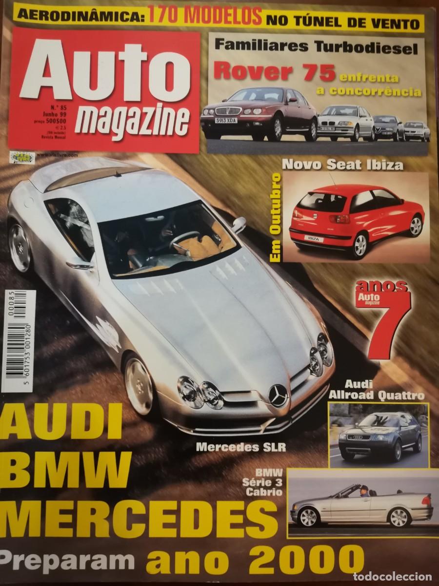 Coches: 1999 REVISTA AUTO MAGAZINE - MERCEDES SLR - ROVER 75 - AUDI ALLROAD QUATTRO