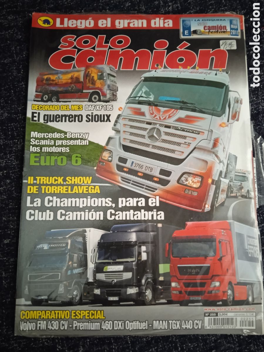 Auto: SOLO CAMION N&ordm; 255 - DAF XF 105, II TRUCK SHOW DE TORRELAVEGA - NUEVA PRECINTADA