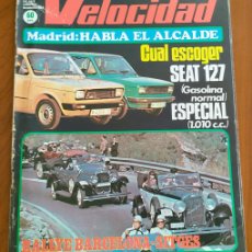 Coches: REVISTA GRAFICA DEL MOTOR VELOCIDAD Nº862 - 18 MARZO 1978 - SEAT 127 - EL MATRA V-12