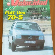 Coches: REVISTA GRAFICA DEL MOTOR VELOCIDAD Nº1143 - 20 AGOSTO 1983 - FIAT UNO-70-S - PEUGEOT 205