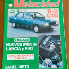 Coches: REVISTA GRAFICA DEL MOTOR VELOCIDAD Nº1144 - 27 AGOSTO 1983 - R-9 GTD - DOS MINIS, LANCIA Y FIAT