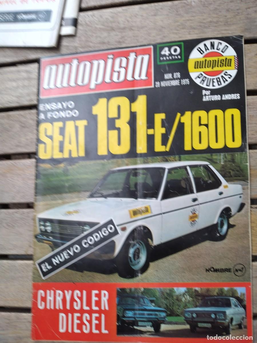 Coches: Autopista n&ordm;876 Seat 131-E 1600
