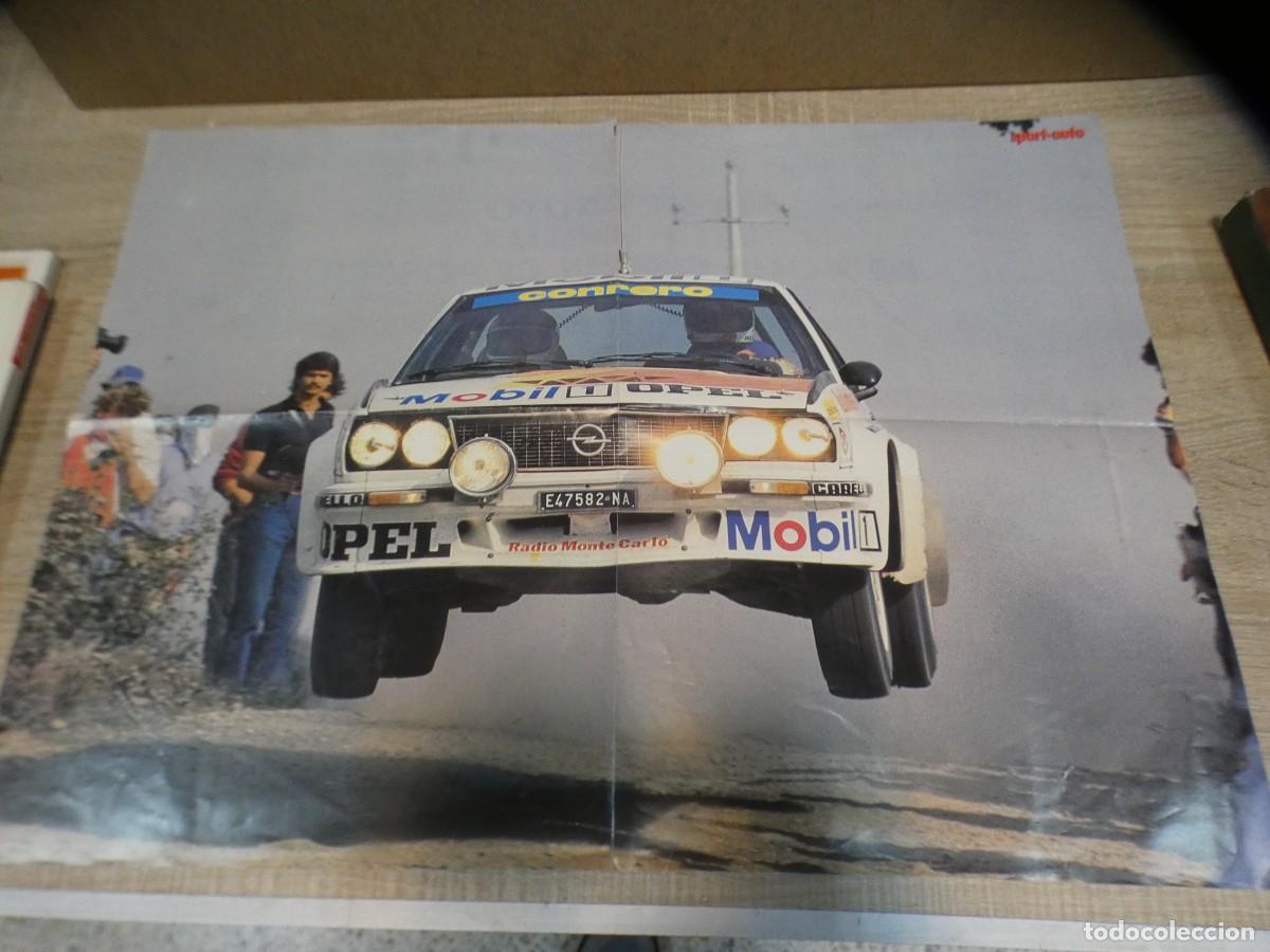 Autos: ARKANSAS1980 MOTOR ESTADO DECENTE POSTER BUEN TAMA&Ntilde;O REVISTA SPORT AUTO OPEL MANTA KADDETT