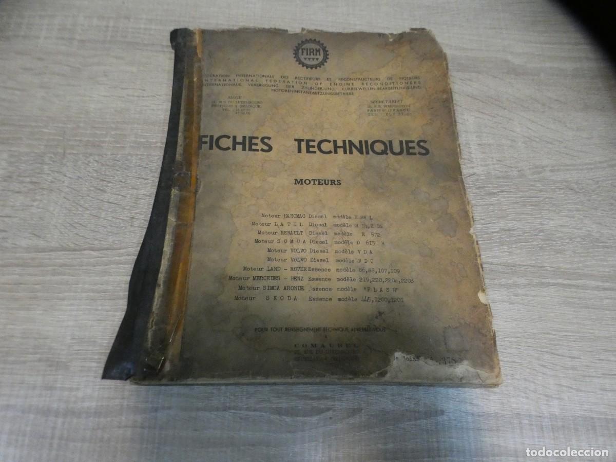 Autos: ARKANSAS1980 MOTOR ESTADO COMO SE VE LIBRO TECNICO FRANCES ANTIQUISIMO HANOMAG LATIL VOLVO SIMCA