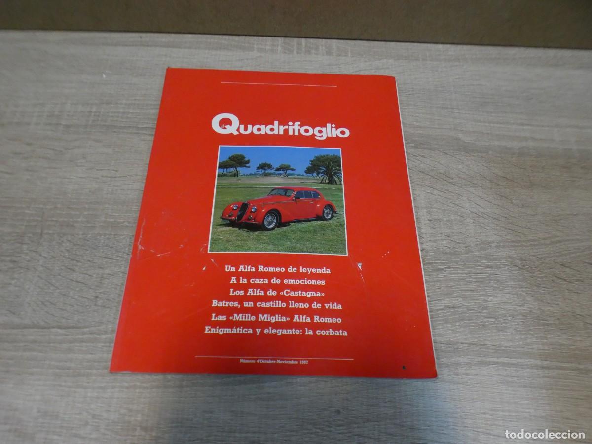 Autos: ARKANSAS1980 MOTOR ESTADO DECENTE REVISTA SOBRE ALFA ROMEO QUADRIFOGLIO 4 OCT 87