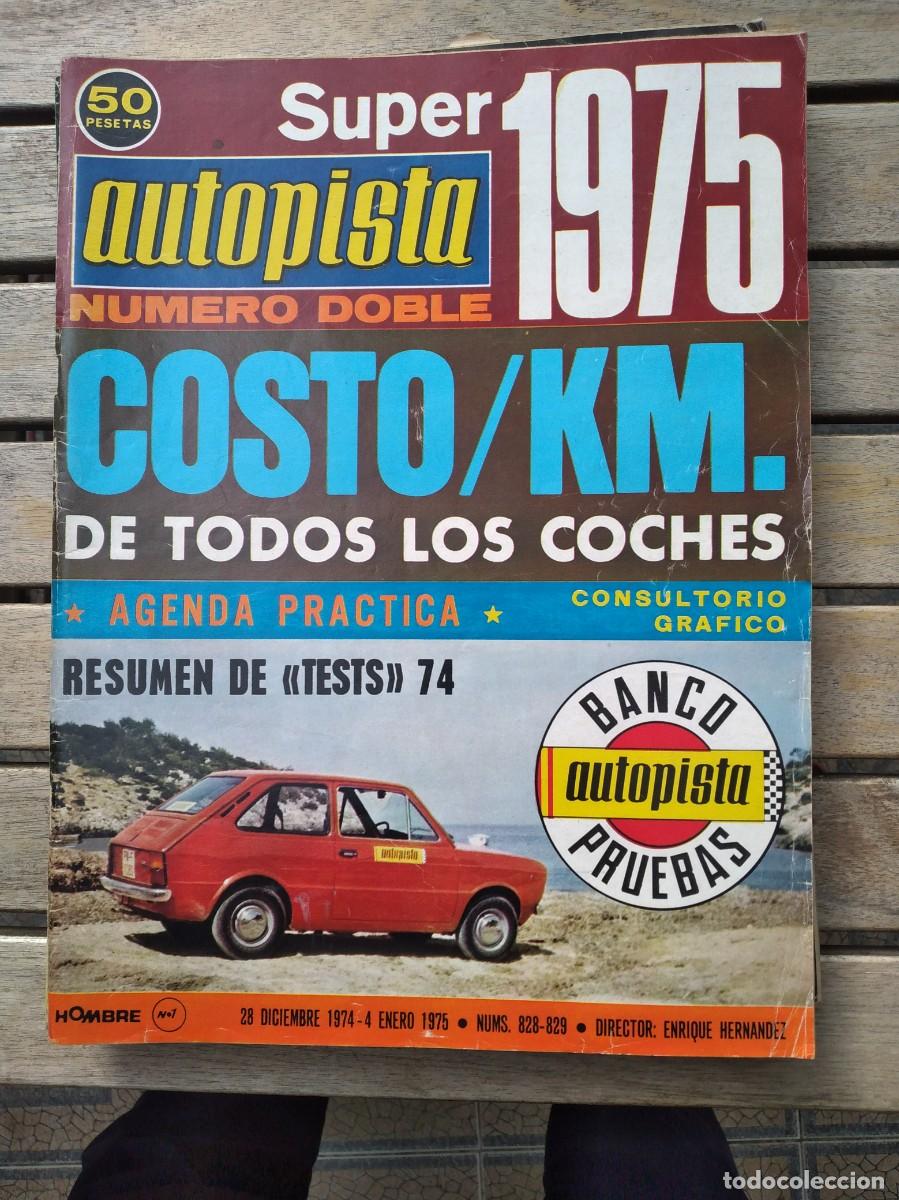 Coches: Autopista n&ordm;828-829 R-7, Mallorca,mini-cooper 1300, seat 133,