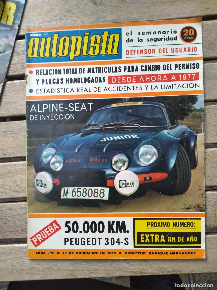 Coches: Autopista n&ordm; 776 Alpine Seat