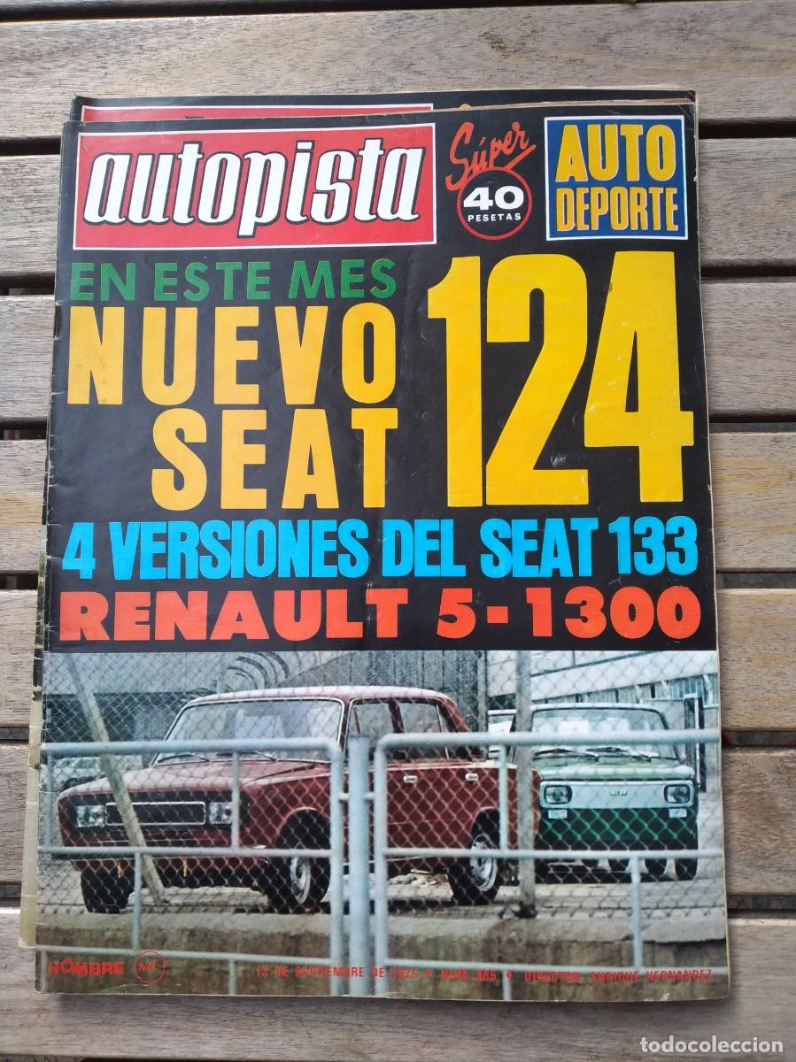 Coches: Autopista n&ordm;865 R-5 1300,Seat 133