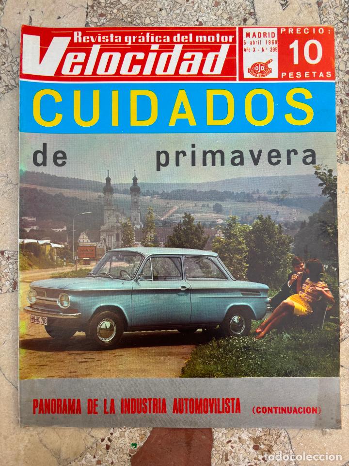 Autos: VELOCIDAD N&ordm; 395. INDUSTRIA AUTOMOVILISTA. LUCIEN BIANCHI HA MUERTO. TROFEO JOSTIR DE MOTOCICLISMO.