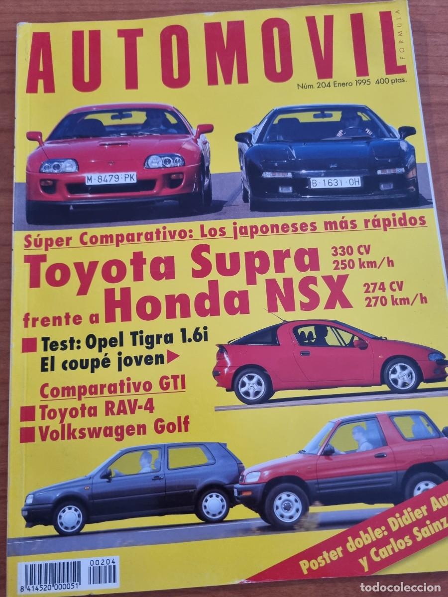 Cars: AUTOMOVIL. N&deg;204. ENERO 1995. LO ULTIMO EN GTI. SUPER COMPARATIVO: LOS JAPONESES MAS RAPIDOS.LEER.