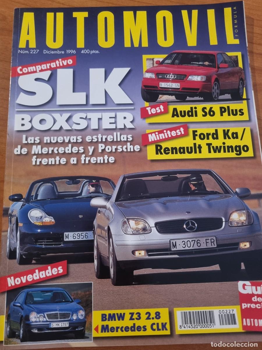 Voitures: AUTOMOVIL. N&deg;227. DICIEMBRE 1996. SKK BOXSTER, LAS NUEVAS ESTRELLAS. LEER.