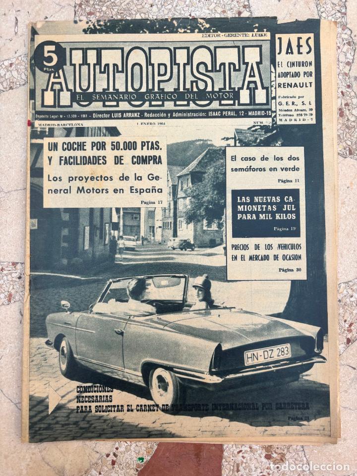 Voitures: autopista n&ordm; 258, 1961, el mini bus sovietico, nsu wankel, seat 1400c, coche por 50000 pts