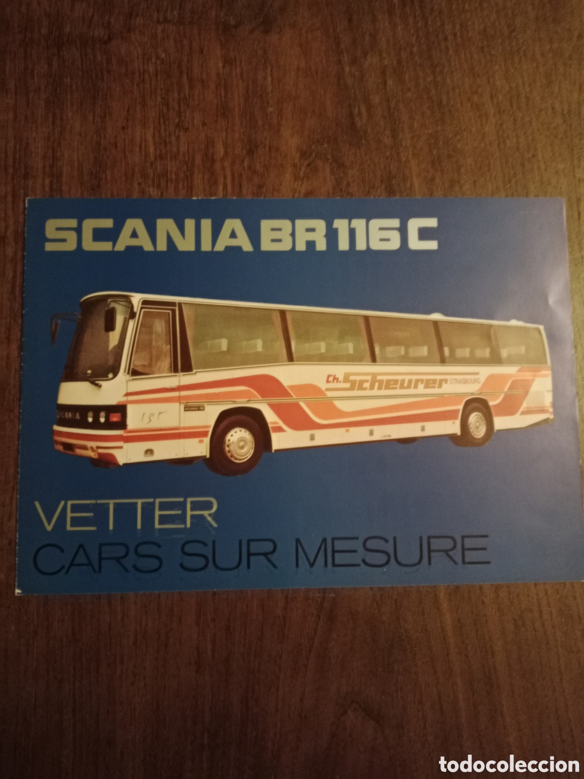 Coches: Cat&aacute;logo autob&uacute;s Scania BR 116 C - Foto 1