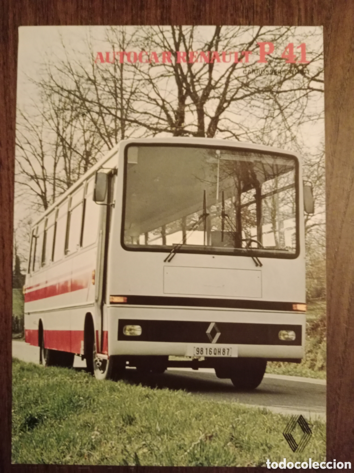 Coches: Cat&aacute;logo autob&uacute;s Renault P 41 - Foto 1
