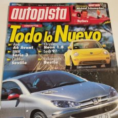 Coches: AUTOMOVIL. N° 2014. 1998. TODO LO NUEVO AUDI A6 AVANT, BMW SERIE 3, CEDILLAC SEVILLE, SAAB 93..LEER.