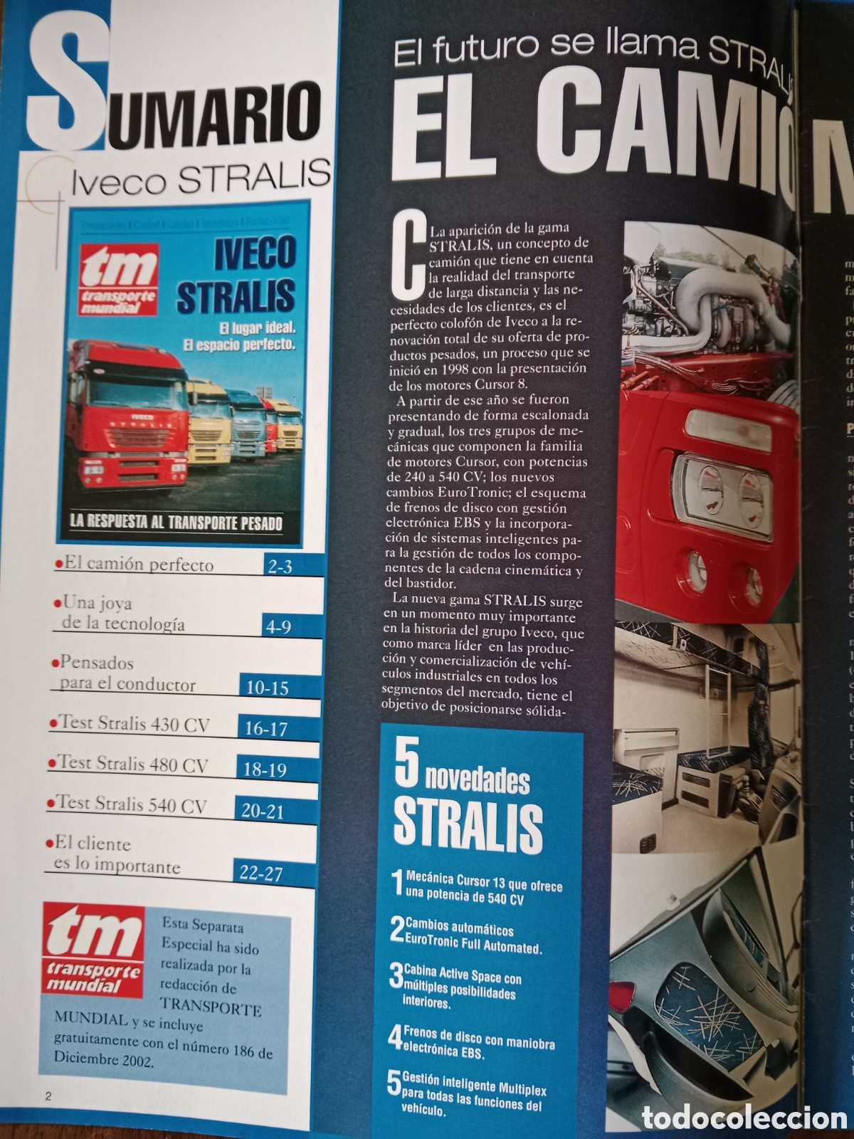 Coches: Revista camion Iveco stralis - Foto 2