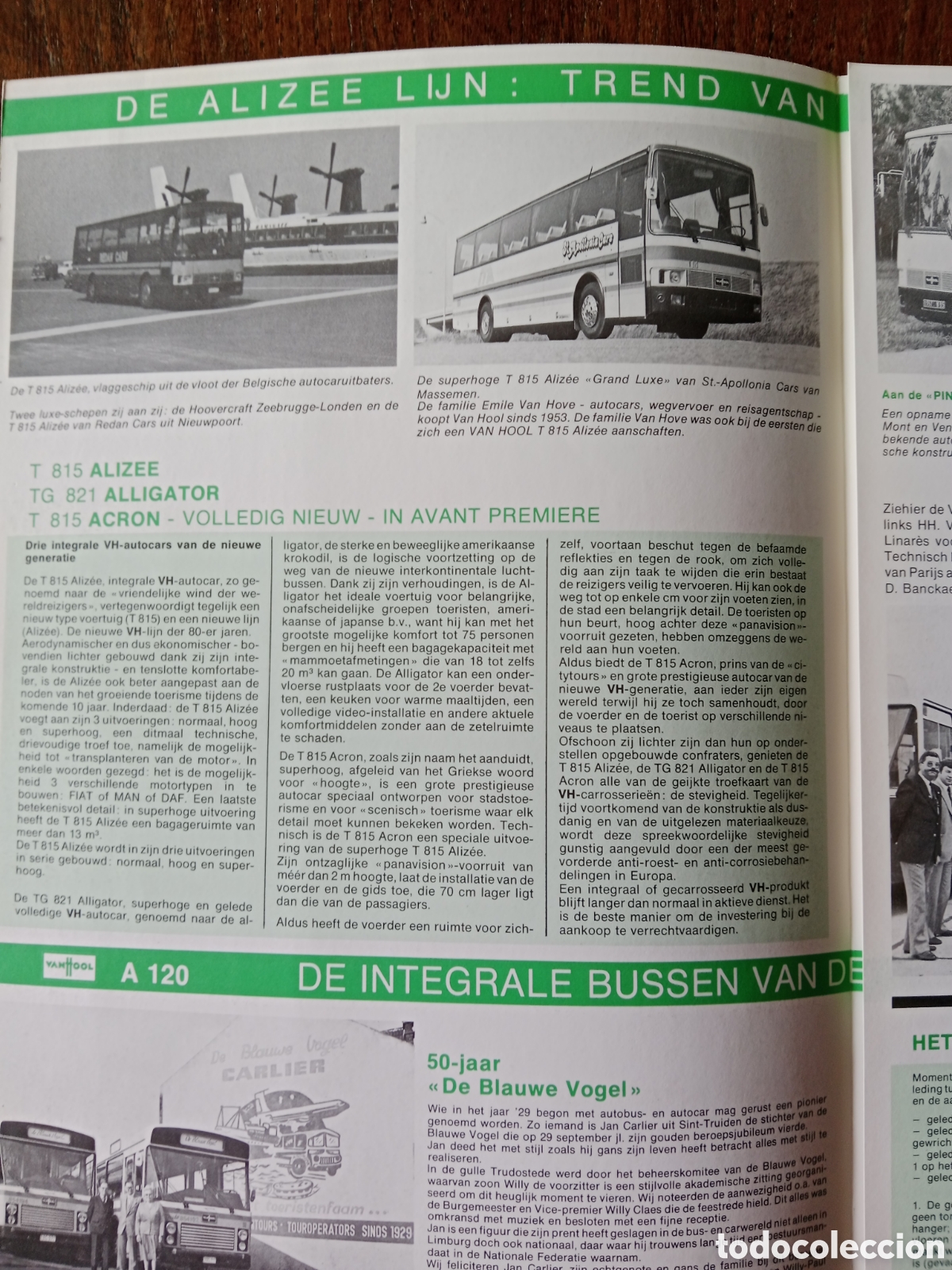 Coches: Cat&aacute;logo autob&uacute;s van hool vanhool de 1979 - Foto 2