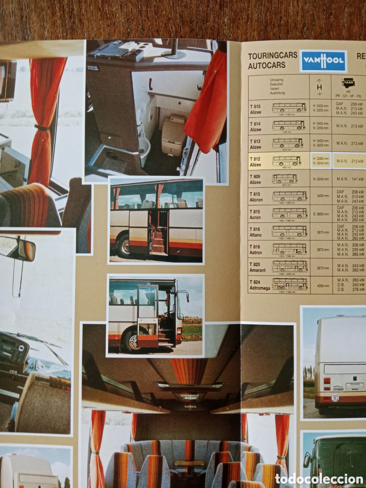 Coches: Cat&aacute;logo autob&uacute;s van hool vanhool T 812 - Foto 2