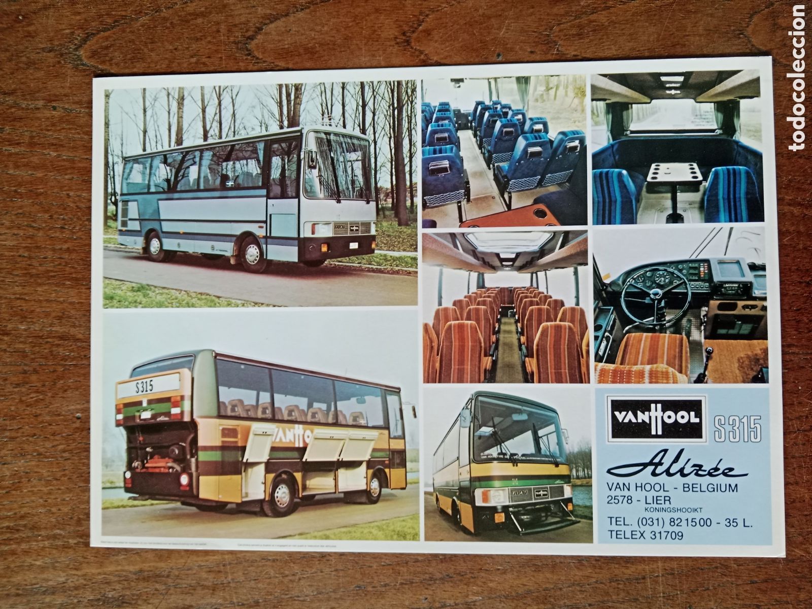 Coches: Cat&aacute;logo autob&uacute;s van hool vanhool S 315 - Foto 1
