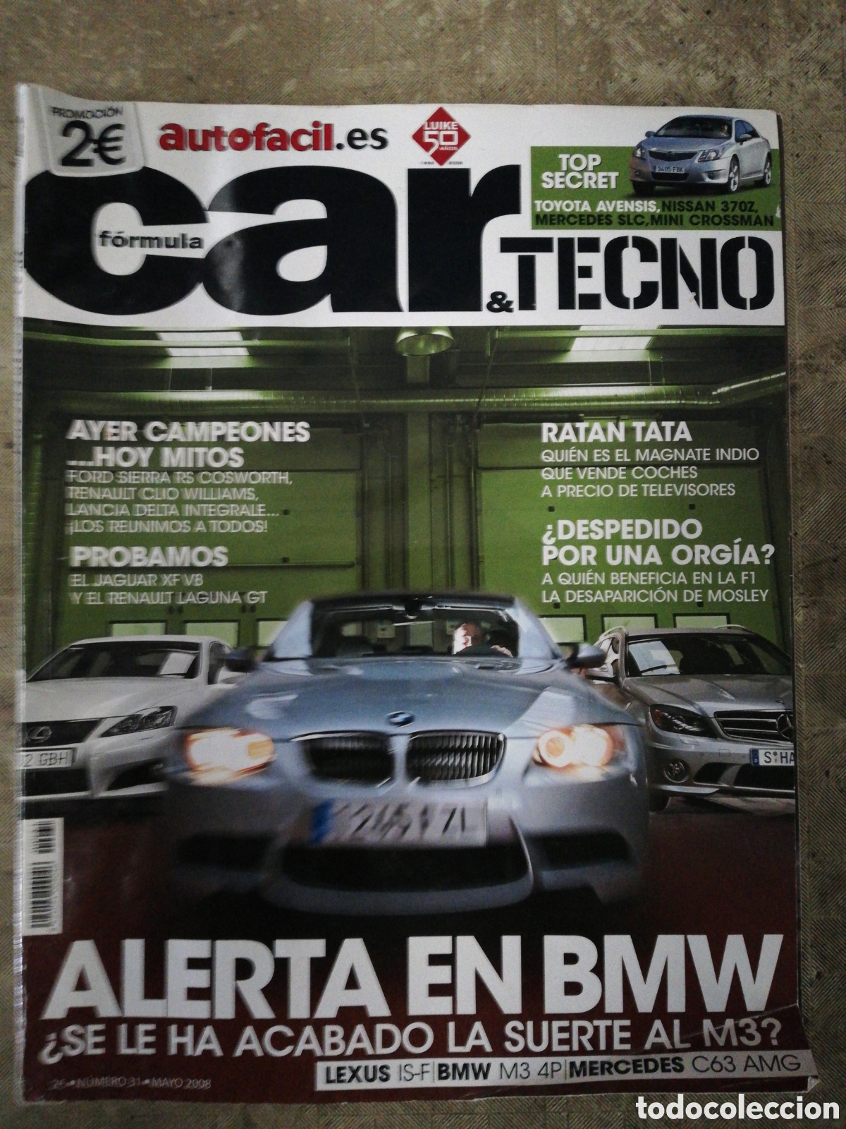 Coches: Formula Car & Tecno n&ordm; 31 - Mayo 2008 - Ford Sierra RS Cosworth, Renault Clio Williams, Lancia Delta