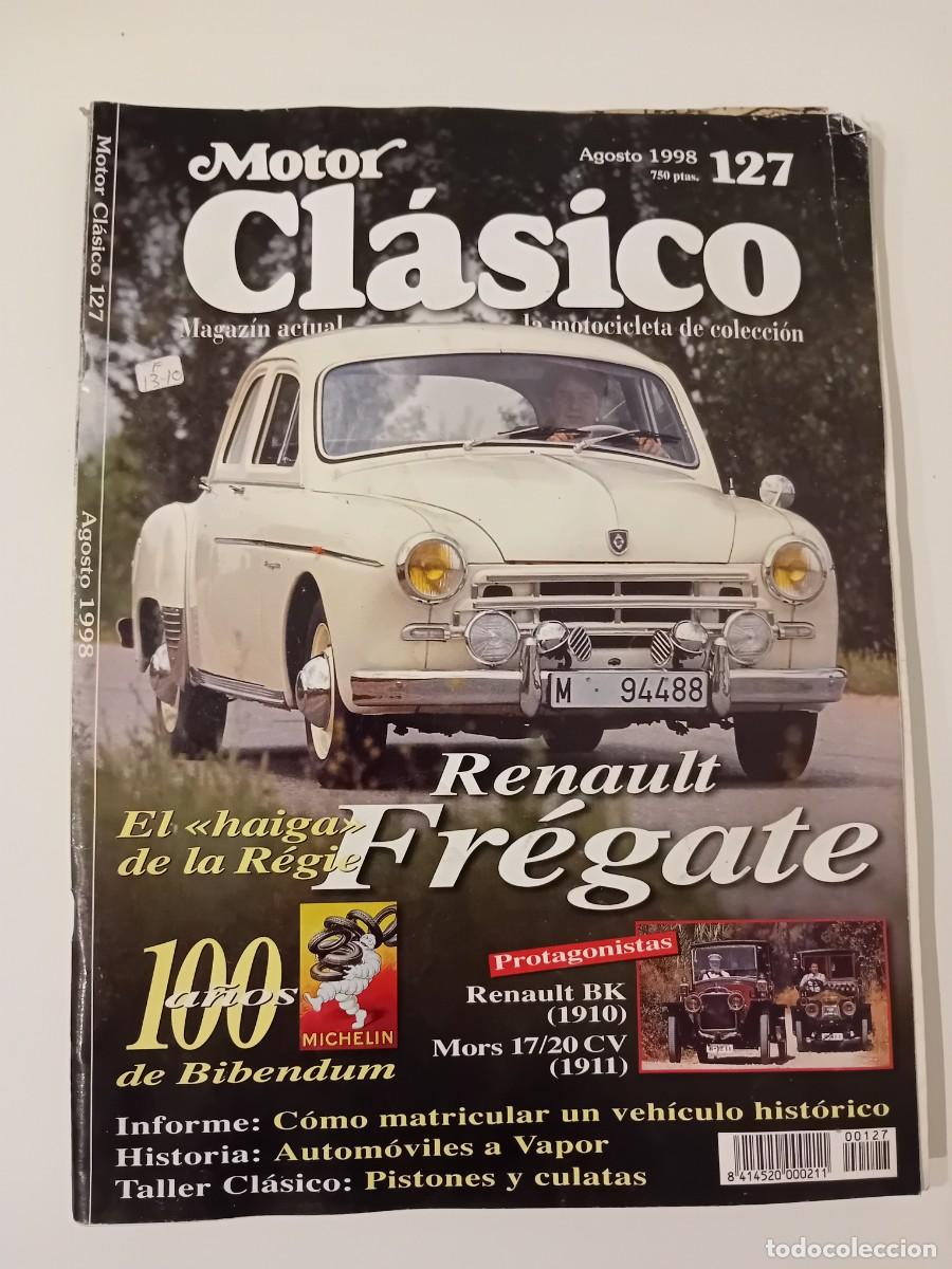 Coches: MOTOR CL&Aacute;SICO 127. AGOSTO 1998. RENAULT FREGATE