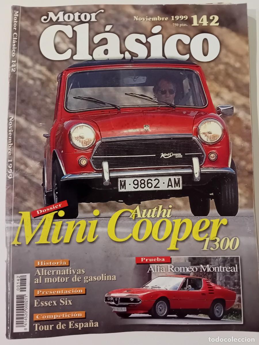 Coches: MOTOR CL&Aacute;SICO 142. NOVIEMBRE 1999. MINI COOPER 1300