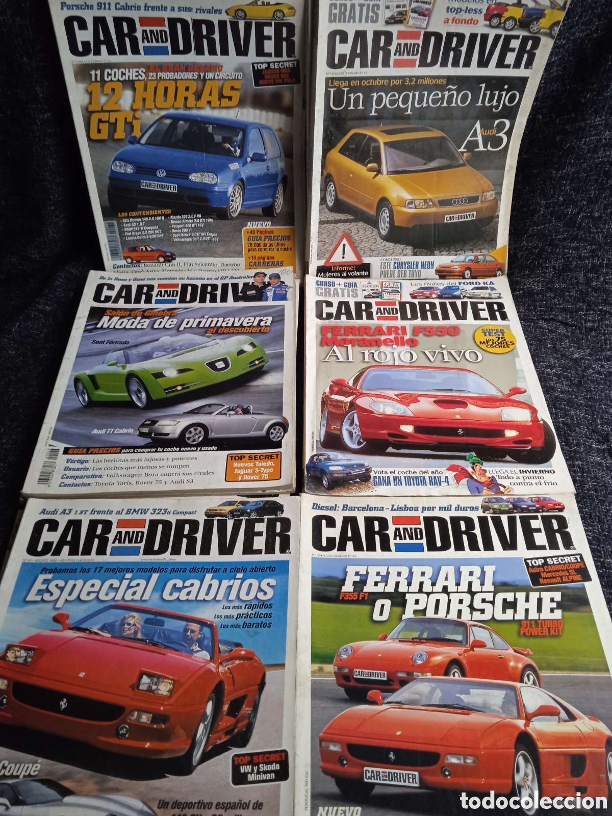 Coches: CAR AND DRIVER - LOTE DE 20 EJEMPLARES - Foto 1