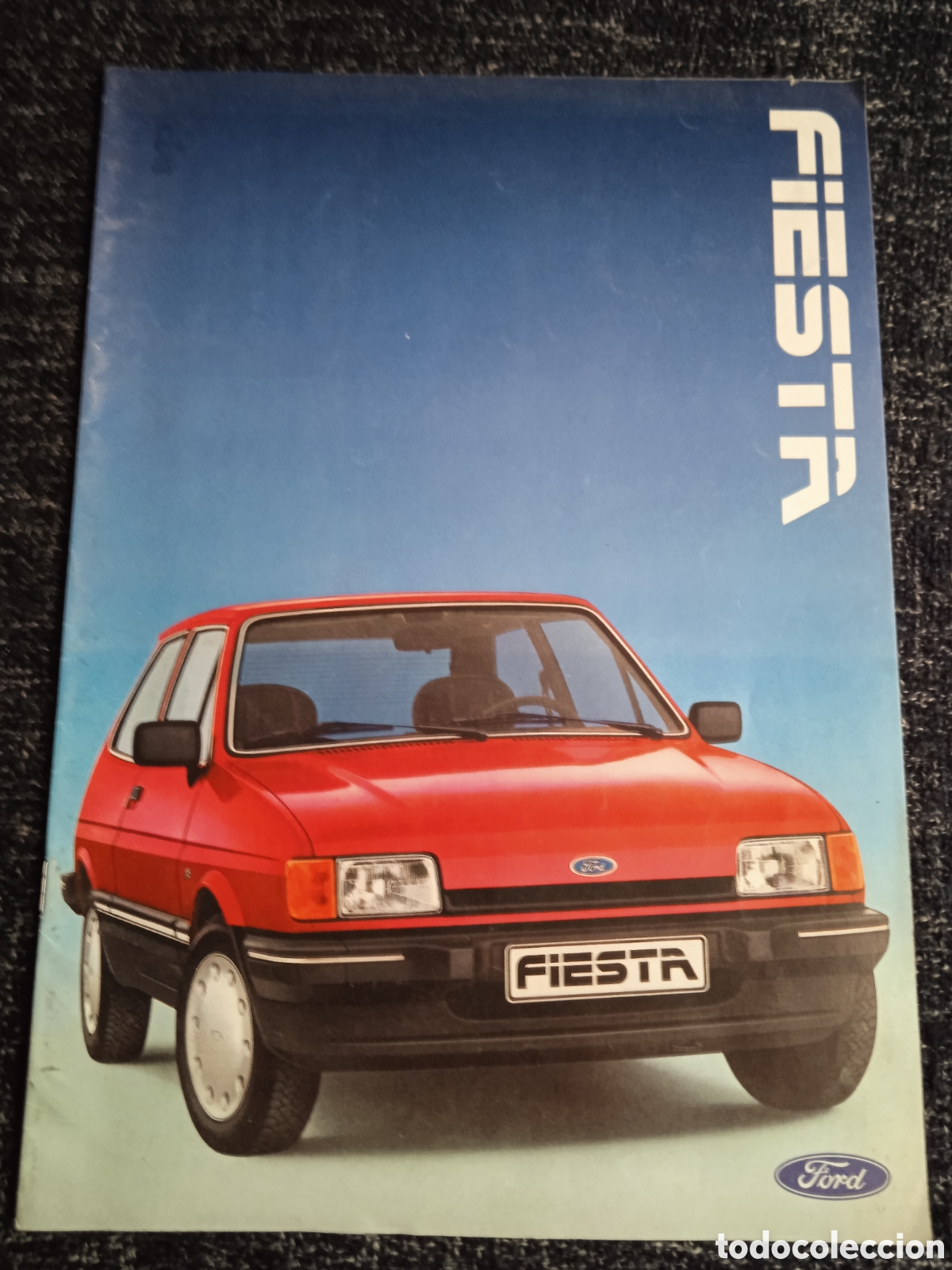 Coches: CAT&Aacute;LOGO FOLLETO PUBLICIDAD - FORD FIESTA DE 1986